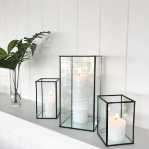 Glass Candle Boxes Large