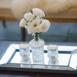 Silver Mirrored Tray
